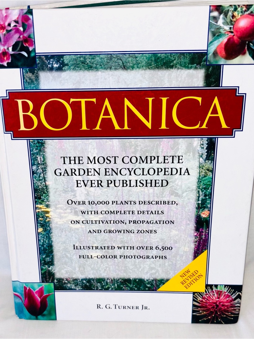 Botanica Garden Encyclopedia Reference Book 2001 Plant Flower Guide Hardcover